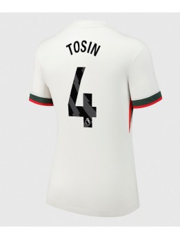 Chelsea Tosin Adarabioyo #4 Replika Borta Kläder Dam 2025-26 Kortärmad